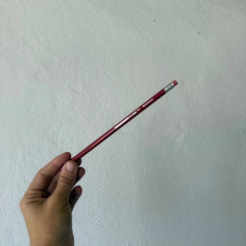Discontinued Red Correcting Pencil Paper Mate American‎ Checking USA Vintage NOS